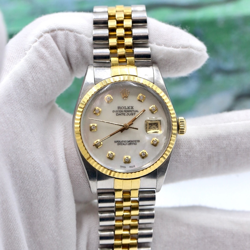 Rolex Oyster DateJust Two Tone - Picture 1 of 5